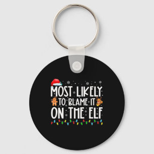 Hoogstwaarschijnlijk maakt hij het de Elf Santa Fa Sleutelhanger