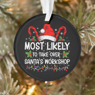 Hoogstwaarschijnlijk neemt het Santa's Workshop Ke Ornament