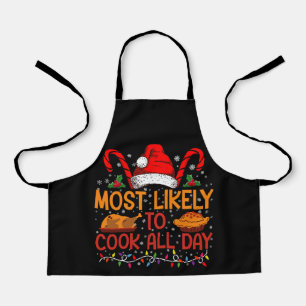 Hoogstwaarschijnlijk om de hele dag te koken Thank Schort