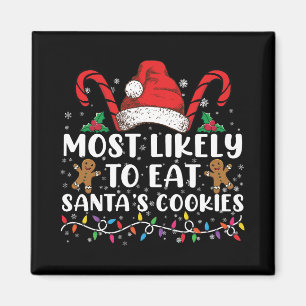 Hoogstwaarschijnlijk om de kerstkoekjes van de ker magneet