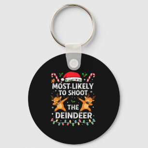Hoogstwaarschijnlijk om de Kerstmis van het Rendie Sleutelhanger