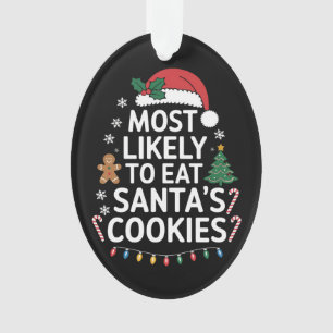 Hoogstwaarschijnlijk om de koekjes van de kerstman ornament