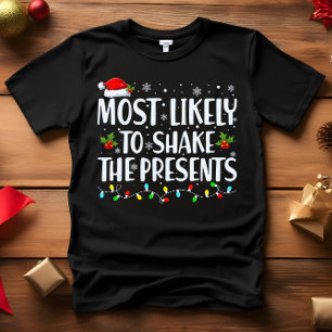 Hoogstwaarschijnlijk om HET CADEAU KERSTMIS GRAPPI T-shirt