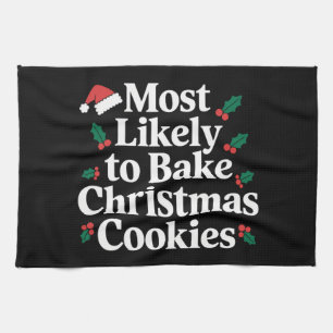 Hoogstwaarschijnlijk om Kerstkoekjes te Bakken Fam Theedoek