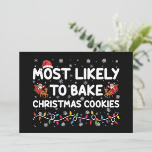 Hoogstwaarschijnlijk om Kerstkransjes te Bakken Ke Kaart