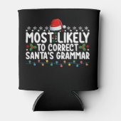 Hoogstwaarschijnlijk om Kerstman's grammatica kers Blikjeskoeler (Voorkant)