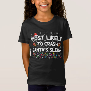 Hoogstwaarschijnlijk om Kerstmans slee te laten cr T-shirt