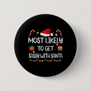 Hoogstwaarschijnlijk om te verblijven met Santa Fu Ronde Button 5,7 Cm