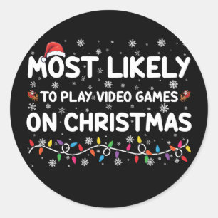 Hoogstwaarschijnlijk om videogames te spelen op ke ronde sticker