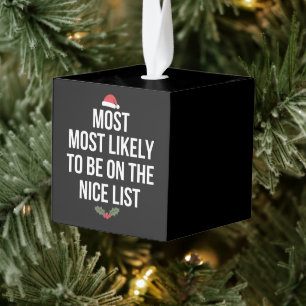 Hoogstwaarschijnlijk op de kerstlijst van brave ki kubus ornament