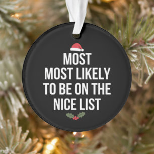 Hoogstwaarschijnlijk op de kerstlijst van brave ki ornament