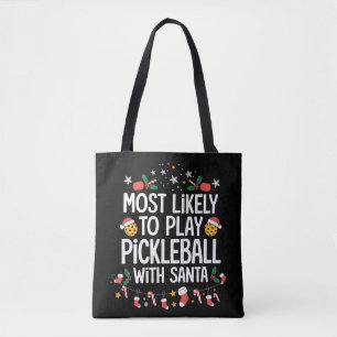 Hoogstwaarschijnlijk Pickleball Spelen Met Santa F Draagtas