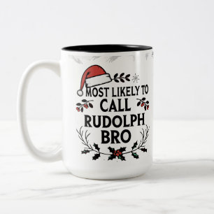 Hoogstwaarschijnlijk Rudolph Bro Bellen Tweekleurige Koffiemok