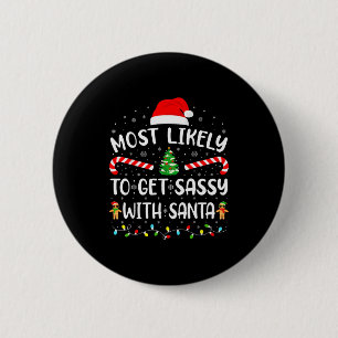 Hoogstwaarschijnlijk Sy Krijgen Met Sinterklaas Fa Ronde Button 5,7 Cm