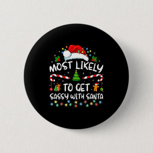 Hoogstwaarschijnlijk Sy Krijgen Met Sinterklaas Fu Ronde Button 5,7 Cm