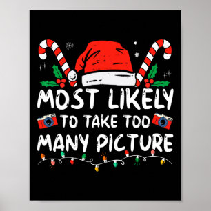 Hoogstwaarschijnlijk Te Veel Foto's Maken Leuk Ker Poster