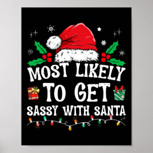 Hoogstwaarschijnlijk te zeggen met Santa Fun Famil Poster