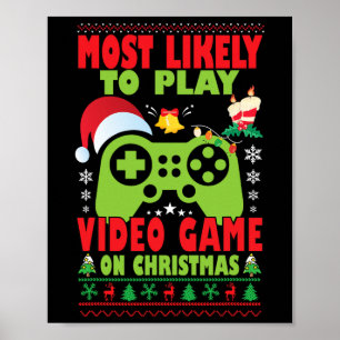 Hoogstwaarschijnlijk Videogame Familie Overeenkoms Poster
