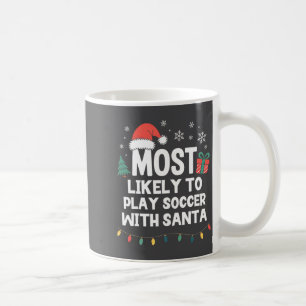 Hoogstwaarschijnlijk voetbal spelen met Kerstman K Koffiemok