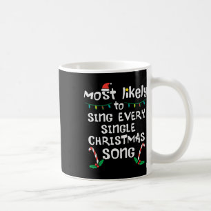 Hoogstwaarschijnlijk Zingen Elke Kerst Liedje Kers Koffiemok