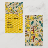 HOOGTE, BEECOMBS, SPRINGSTROOM VISITEKAARTJE (Voorkant / Achterkant)