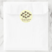 HOOGTE/BEEKEEPER RONDE STICKER (Tas)