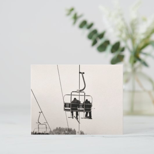 Hoogte boven de grond briefkaart (Staand voorkant)