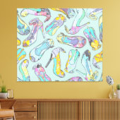 Hoogte Canvas Afdruk (Insitu (Woonkamer))