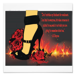 Hoogte en Al Capone Foto Afdruk