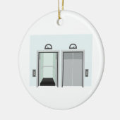 Hoogte Keramisch Ornament (Links)