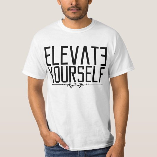 Hoogte T-shirt (Voorkant)