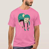 hoogte t-shirt (Voorkant)