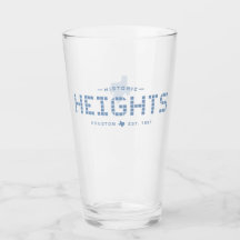Hoogte Tegel, Blauwe Tegel, Houston Heights