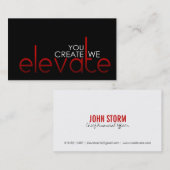 Hoogte Visitekaartjes (Voorkant / Achterkant)