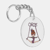 Hoogte vliegen sleutelhanger (Voorkant Links)