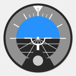 Hoogteaanwijzer Ronde Sticker