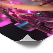 hoogtechnologisch mechanisch pak poster (Hoek)