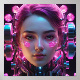 hoogtechnologisch mechanisch pak poster