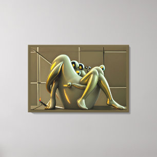 Hoogtepunt van Hyperbool Canvas Afdruk