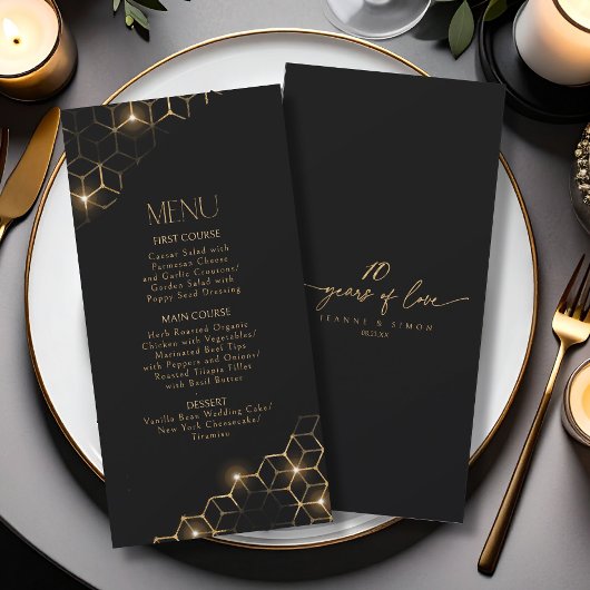 Hoogtepunten 10e Jubileum Gold Menu ID1165