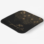 Hoogtepunten Goud 50e Jubileum ID1165 Papieren Bordje (Gebogen)