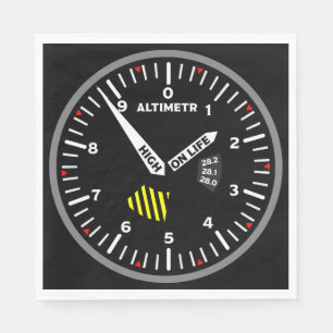 hoogtevlieger Aviation Geek Servet