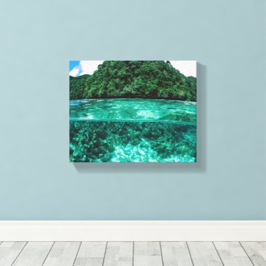 hoogtij-canvas canvas afdruk (Insitu (Houten vloer))