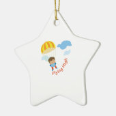 Hoogvliegend Keramisch Ornament (Links)