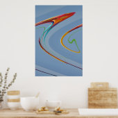 Hoogvliegend Poster (Keuken)