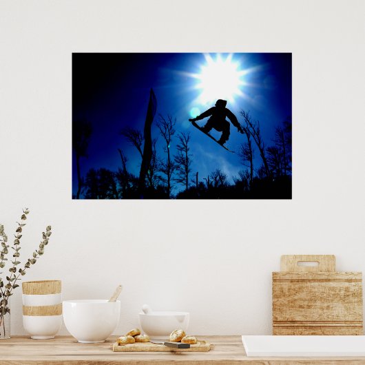 Hoogvliegend Poster (Keuken)