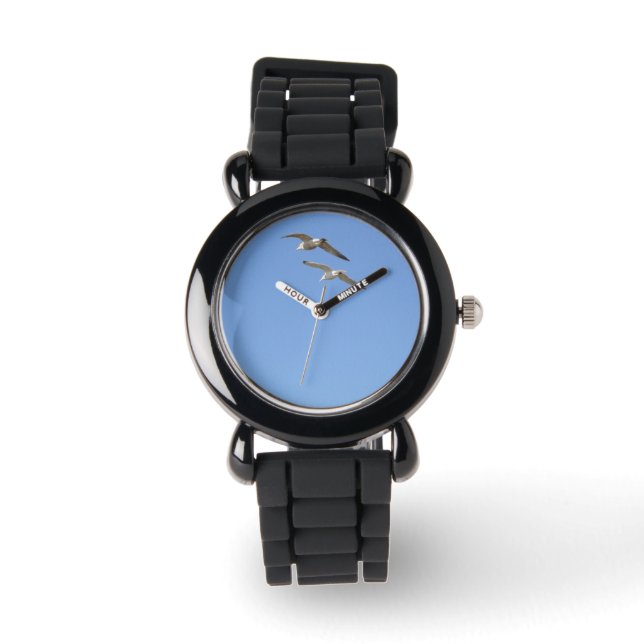 Hoogvliegende zeegarenden - horloge (Voorkant)