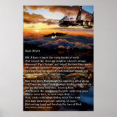 Hoogvlieger-V-1 Poster (Voorkant)