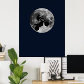 Hoogvliegers (motocross) poster (Thuiskantoor)