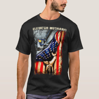 Hoogwaardige Amerikaanse vlag T-shirt